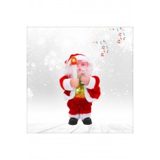 Işıklı Ve Müzikli Noel Baba - 17cm X 9cm